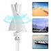 Unndysrt Wind Turbine, 500W 42.65ft/s Vertical Axis Wind Turbine Generator with Controller, Wind Turbine Wind Turbine Power Generation for Home, Business, Industrial Energy Supply 12V (White)