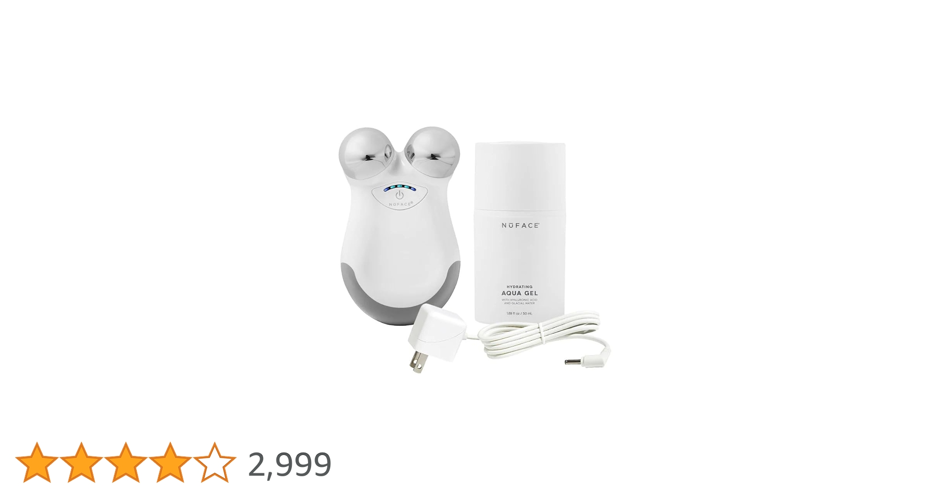 NuFACE mini美顔器 充電器付き NuFACE Mini Facial Toning Device - Starter Kit with