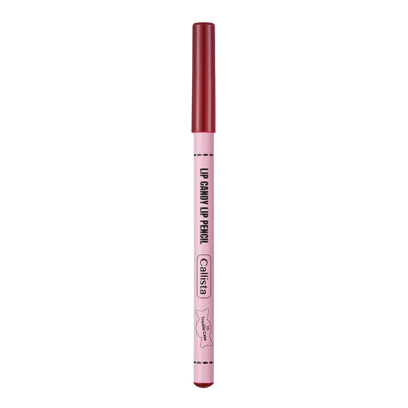 Callista Lip Candy Dudak Kalemi 10 Trouble Cake, Kırmızı 2li paket