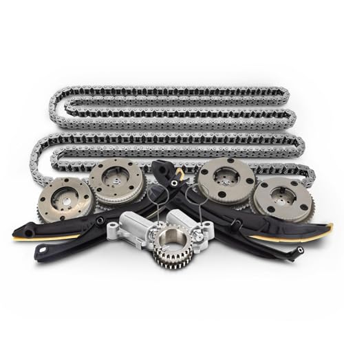17-23 3.5L Ecoboost Engine Timing Chain Kit with VVT Gear Sprocket Compatible With Ford F150 Expedition 3.5L Ecoboost Lincoln Navigator 3.5L V6 DOHC 2017-2023