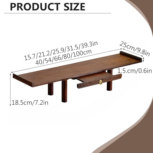 Santuario y Altar Budista Premium - Mesa de Meditación de Bambú con Acabados Artesanales 3