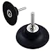 McKay 3" Abrasive Roloc Sanding Discs Holder + 25 Piece, 3" 80 Grit Sanding Disc Attachments
