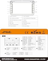 M.I.C. V8-S Android 14 Autoradio für VW/Skoda/Seat RNS/RCD Golf5/6 – Ansicht 9