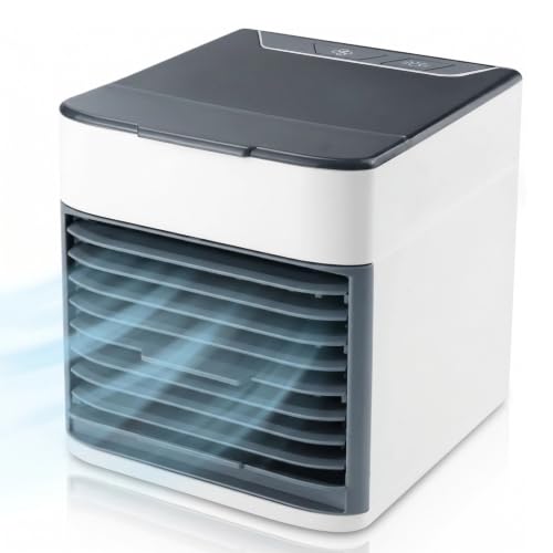 Aire acondicionado portátil, mini ventilador ultra...