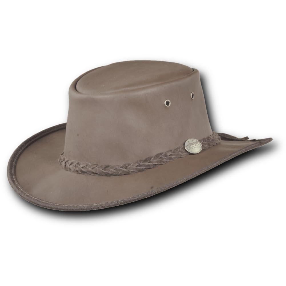 Barmah Hats Sundowner Kangaroo Leather Hat