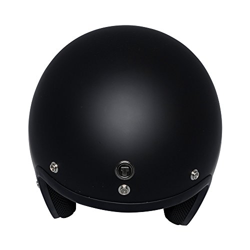 Torc (T50C Route 66 3/4 Helmet (Black, Xx-Large) #TOP1
