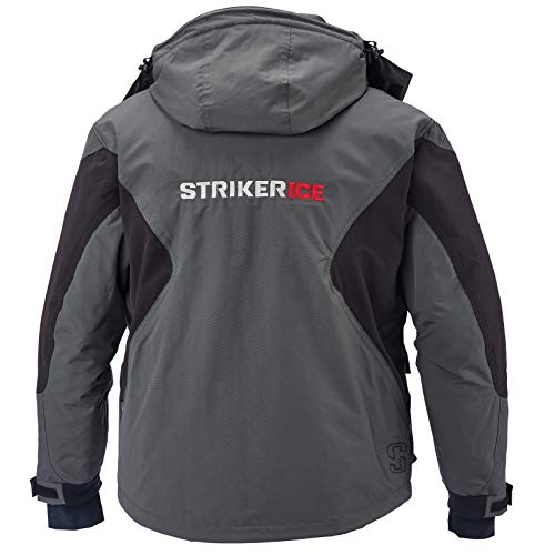 Striker Men's Fishing-Jackets, Gray/Black, Large Striker Men's Fishing-Jackets, Gray/Black, Large