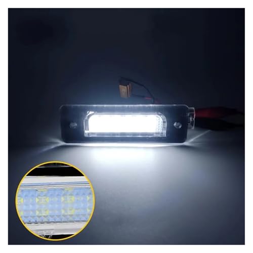 Lámpara número LED con alta luminosidad para BMW E34 E32 trasera 3