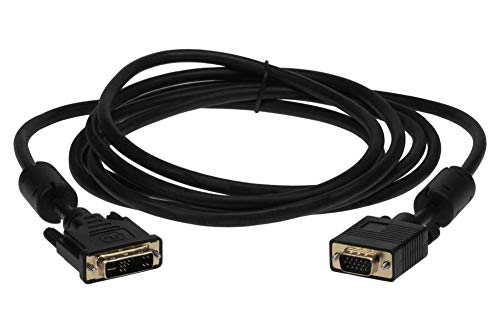 2m DVI-A Male to HD15 VGA Male Analog Video Cable (6.5ft)
