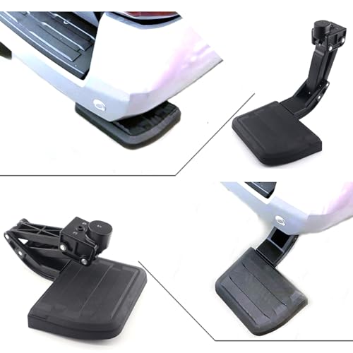 Image of Rear Bed Step Tailgate Bedstep Compatible with Toyota Tacoma 2024 2025 2026, Folding Truck Step Retractable Bumper Tailgate Step Replace pt392-35920