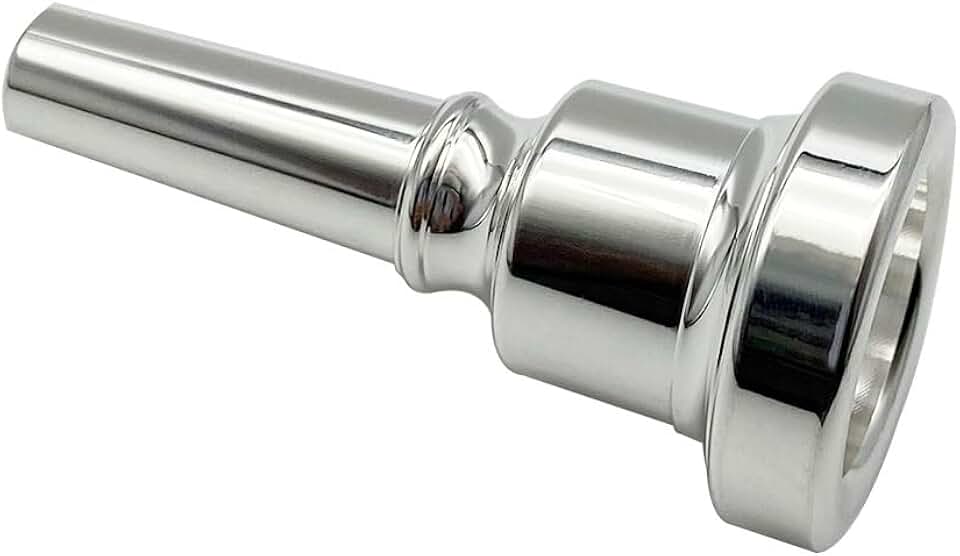 Missmore Bocal de trombone banhado a prata para barítono