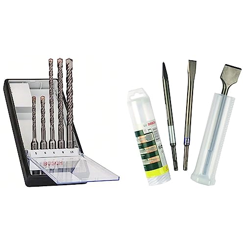 Bosch Accessories 5 pièces Jeu de forets SDS plus-5 Robust