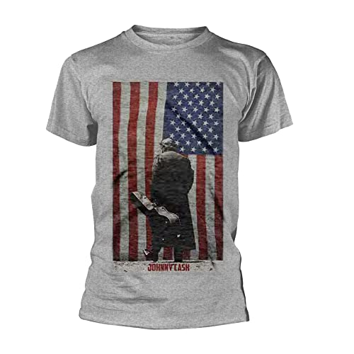 Preisvergleich Produktbild JOHNNY CASH AMERICAN FLAG TS