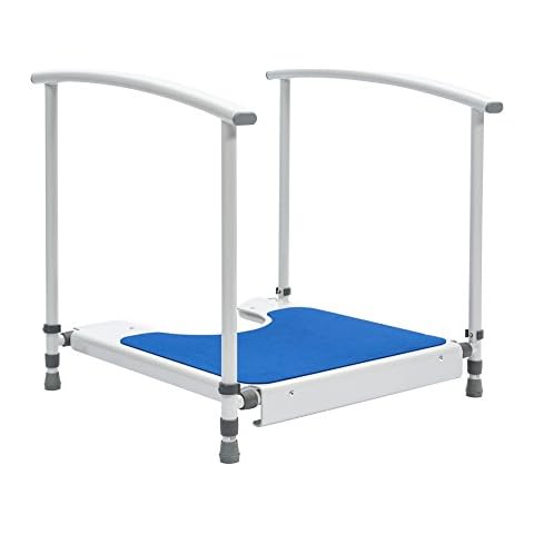 Nrs Nuvo Petite Childrens Toilet Platform with Handrails - Height Adjustable (Eligible for VAT Relief in The UK) Cover