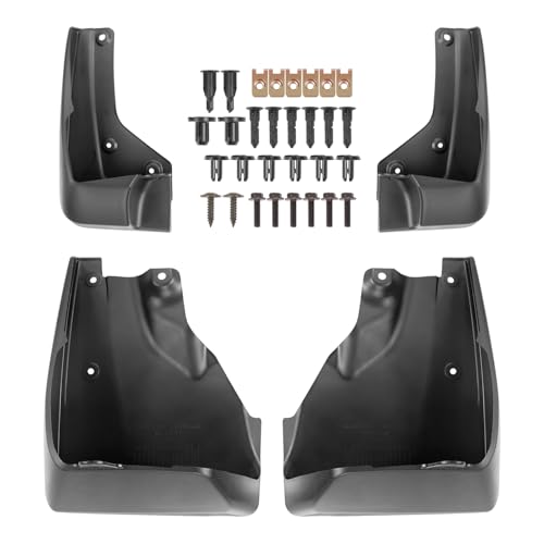 Image of Mud Flaps Splash Guards for Fit for 2019-2023 2024 Subaru Forester | No Drilling Required Bendable Mud Guards | Front & Rear 4-Piece Set Car Accessories