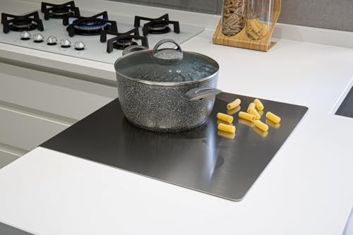 Image of Premium Stainless Steel Chopping Board | Rust-Resistant Cutting Board for Kitchen | Large Countertop Cutting Board for Fruits, Vegetables, Meat, and Atta | Heavy-Duty, Durable, and Safe