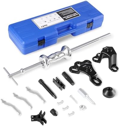 OrionMotorTech 9-Way Slide Hammer Puller Set, Front Wheel Hub Bearing Remover & Rear Wheel Axle Shaft Puller Tool Kit