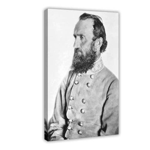 Affiches sur toile Stonewall Jackson pour décoration murale bureau et salon