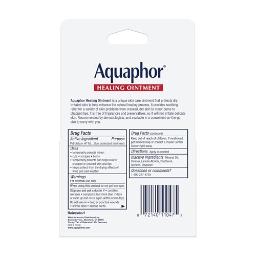 Aquaphor Healing Ointment Tubes, 0.35 oz × 2 — view 14