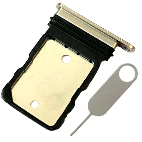 Single SIM Card Tray Slot Holder Replacement Parts for Google Pixel Fold (Porcelain)