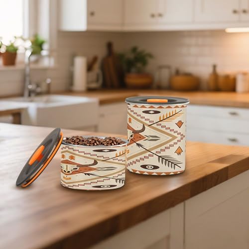 Contenedor hermético para café de acero inoxidable 17 oz miniatura 7