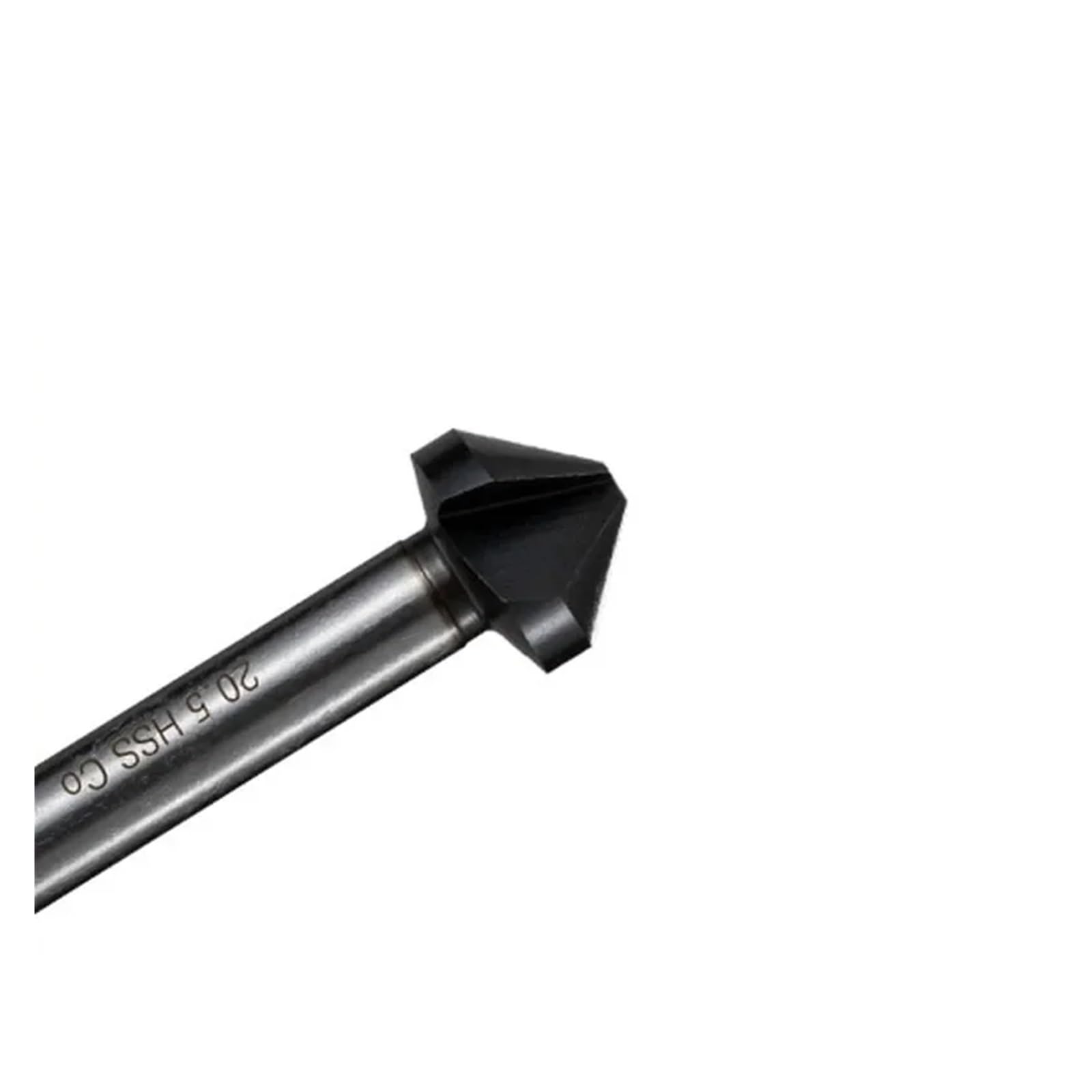 Juego de Brocas avellanadas 3 Flautas, Herramienta desbarbado 90 Grados, 6, a 40 mm, for Hierro, Aluminio, Acero Inoxidable, Placa Metal(M35 TiALN,40mm)