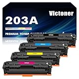 Lieferumfang: 4 x VICTONER 203A Toner kompatibel für toner hp color laserjet pro mfp m281fdw