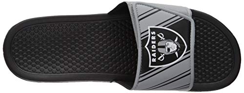 Image of FOCO mens NFL Team Logo Legacy Sport Slide Sandals