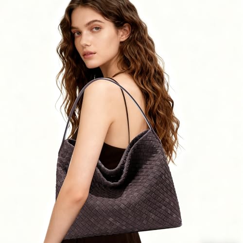 Bolso Hobo Trenzado de Cuero PU para Mujer miniatura 2