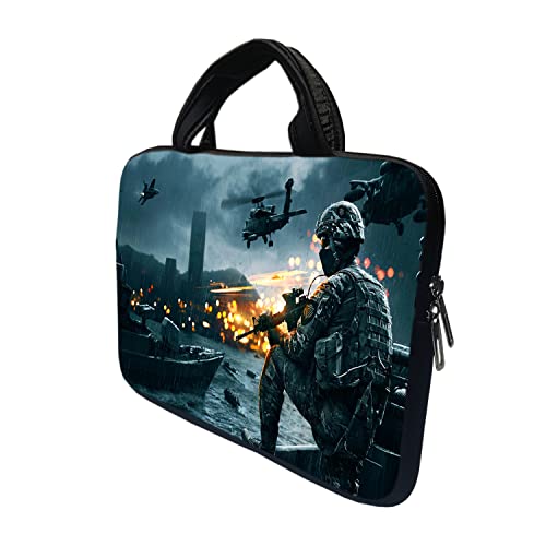 Image of Theskinmantra Assasins 1 Laptop Sleeve Bag with Zipper & Handle for Screen Size 15.6 inches Laptop /Notebook 15.6 / MacBook 15.4 / Chrombook 15.6.