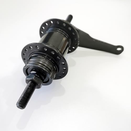 DONSP1986 Bicycle Coaster Brake Hub/Bike Brake Rear Hub 36 Hole Stainless Steel (Black) by DONSP1986 - Image 3