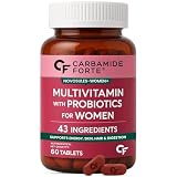 Carbamide Forte Multivitamin Tablets for Women with 43 Ingredients -60 Veg Tablets