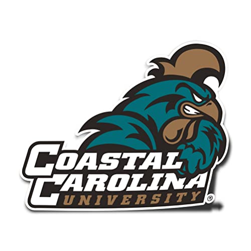 Coastal Carolina University Chanticleers CCU CINO Vinyl Decal Laptop Water Bottle Car Scrapbook Sticker (IND 00017)