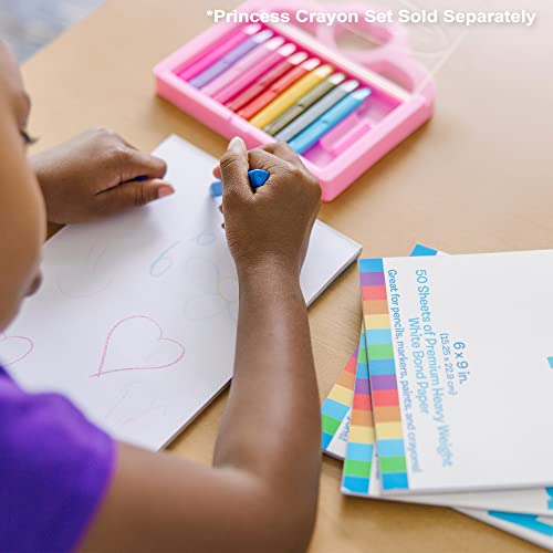 Melissa & Doug Drawing Paper Pad (6 X 9 Inches) - 50 Sheets, 4-Pack - Kids Drawing Paper, Drawing And Coloring Pad For Kids, Art Paper For Kids #TOP2