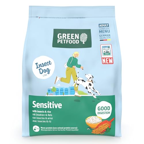 Green Petfood InsectDog Sensitive | 900 g | Adult | Hundefutter trocken