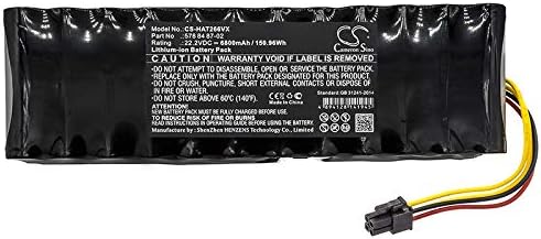 Cameron Sino Battery for Husqvarna 265ACX G2-2, Automower 265ACX, Automower 265ACX 2012, Automower 265ACX 2013, Automower 265ACX 2014, Automower 265ACX 2015 6800mAh
