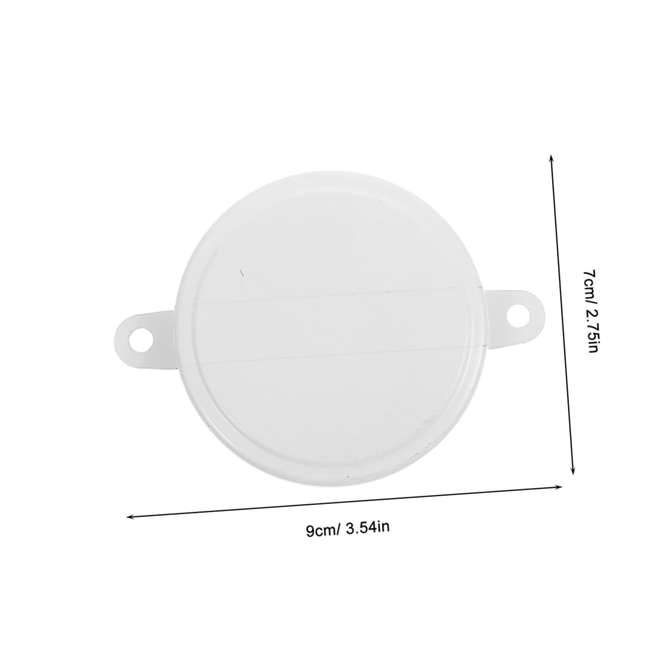 COLLBATH 40pcs Sealing Lid Water Drum Plug Drum Bung Plug Gallon Poly Drums Oil Drum Seal Caps Oil Barrel Plug Oil Drum Lids Gallon Barrel Plug Oil Accessories Water Barrel Caps White Iron