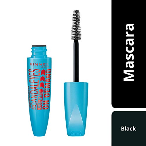 Rimmel London , Mascara ScandalEyes Volume on Demand Waterproof, Mascara Volumizzante, Resistente allAcqua, Nero - Image 4