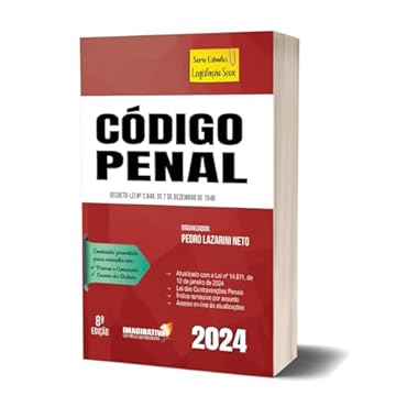 Capa do livro Código Penal 2024: Atualizado