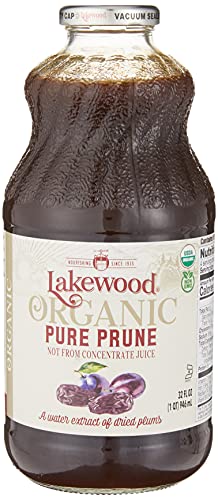 Lakewood Organic 100% Juice Pure Prune (1 X 32 FL OZ)