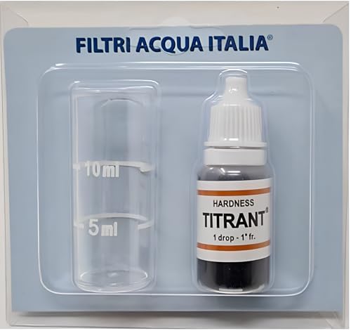Kit de análisis de dureza del agua Titrant (grados franceses...
