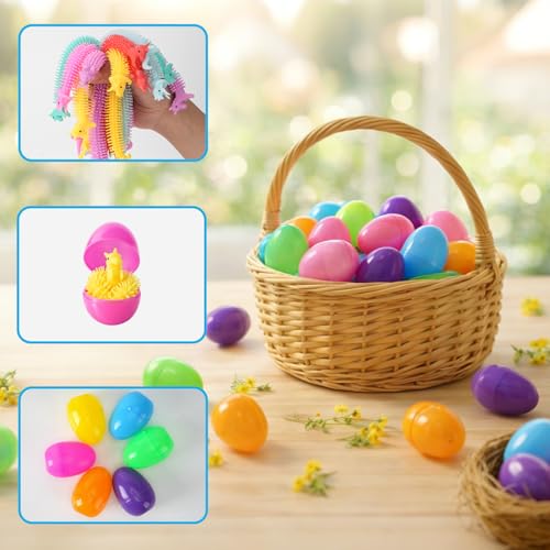 30% Off Yunfan 24 Pack Easter Eggs with Dinosaur Fidget Toys