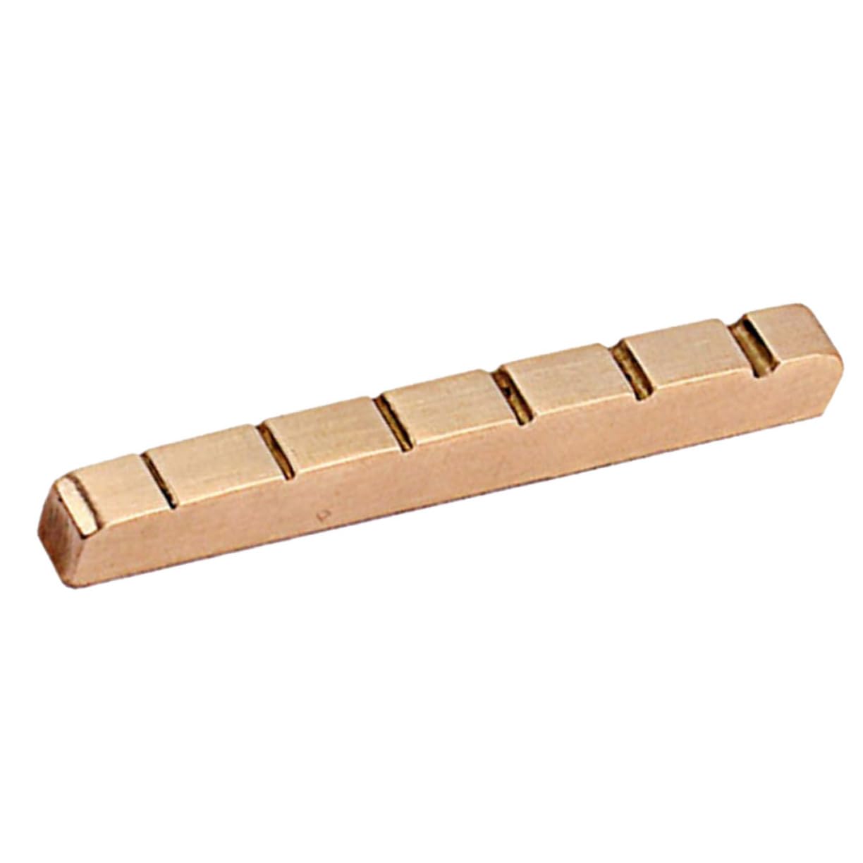 VICASKY Copper Guitar Nut 6 String Brass Nut Acoustic Guitar Accessory Brass Material Perfect Fit