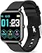 Produktbild Popglory Smartwatch für Damen Herren, Fitness Tracker 1.4 Zoll Touch-Farbdisplay mit Blutdruckmessung Fitness Armbanduhr mit Pulsuhr Schlafmonitor IP67 Wasserdicht Sportuhr Schrittzähler