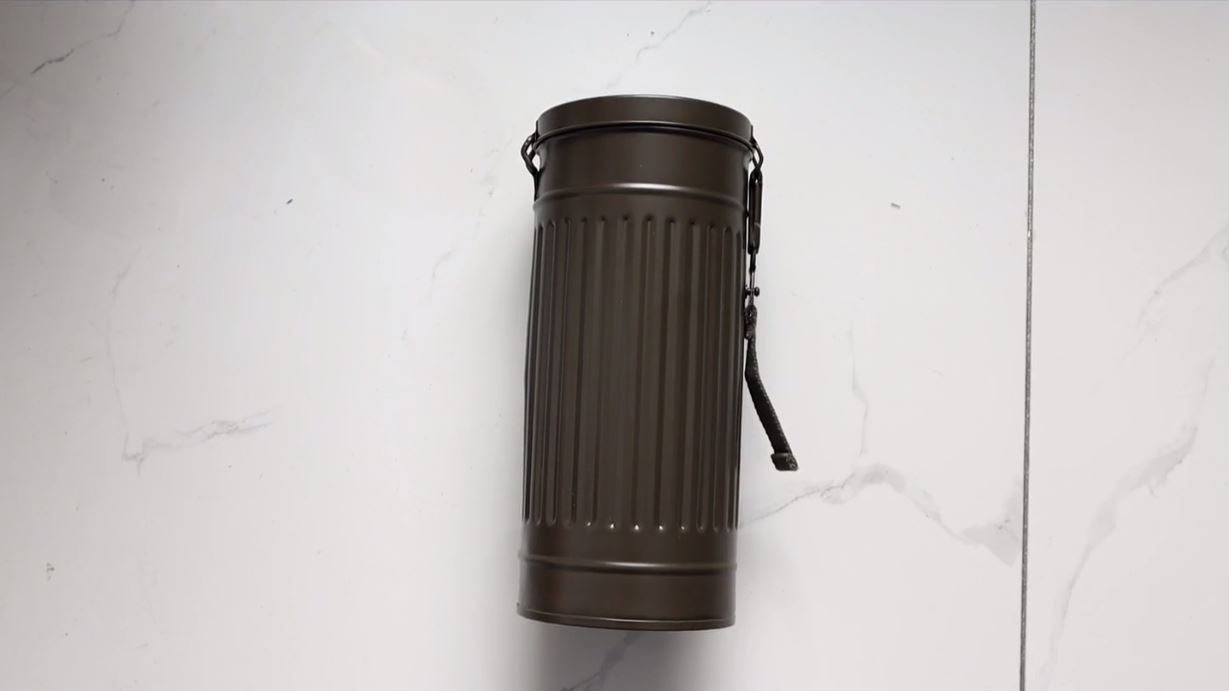 Amazon.com: German Gas Mask Jar Outdoor Toolbox Engraved with