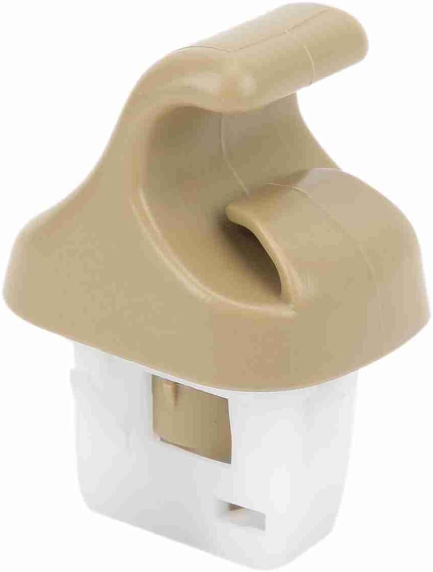 Sunvisor Clip, Sun Visor Hook Bracket Replacement for 2008 2009 2010 2011 2012 OE 88217 TA0 A02ZB Durable ABS Construction Secure Fit Interior Support