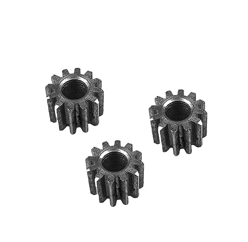 Bevel Gear Pinion Hardware Mechanical 1pcs Spur Gear 1M8/12/13/14T Process Hole 2.3mm Pinion Gear Motor Gear Total Height 10mm(1M 8 Teeth)