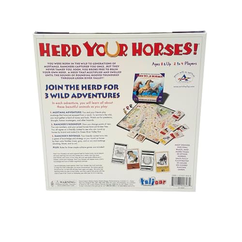 Herd Your Horses Game para 2-4 jugadores, 8+ años miniatura 5