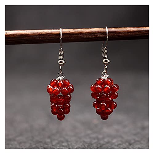 Boucles d'oreilles pierre naturelle violette pour sublimer vos tenues de soirée et repas de fête