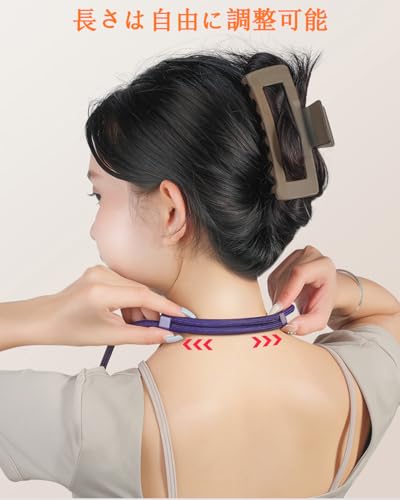 [Jazolmky] 携帯ストラップ スマホショルダーストラップ 首掛け・肩掛けストラップ スマホ 2口タイプ ストラップホルダー 太さ7mm ナイロンロープ 40cm-80cm 長さ調節可能 全機種対応 充電影響なし 落下紛失防止 (クラレット)